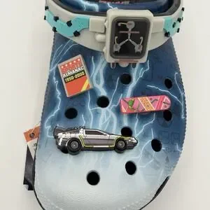Crocs x Back To The Future Classic Clog - Size Men\'s 7 / Women\'s 9 Delorean New CROCS | Shoes | Crocs X Back To The Future Classic Clog Size  main image 3